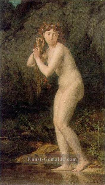 Ein Badenacktheit Nacktheit Jules Joseph Lefebvre Ölgemälde